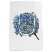 Blue Hydrangea Gift Bag Medium Cadeauzakje (Achterkant)