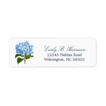Blue Hydrangea Grandmillennial Retouradres