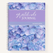 Blue Hydrangea Gratitude Journal (Devant)