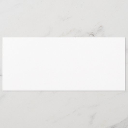 Blue Hydrangea Horizontal Wedding Menu (Dos)