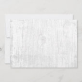 Blue Hydrangea Jar Rustic Floral Vrijgezellenfeest Kaart (Achterkant)