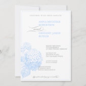 Blue Hydrangea Kaart (Voorkant)