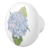 Blue Hydrangea Keramische Knop (Rechts)