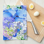 Blue Hydrangea Kitchen Towel Theedoek (Quarter Fold)