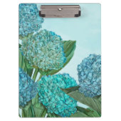 Blue Hydrangea Klembord (Voorkant)