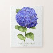 Blue Hydrangea Legpuzzel (Verticaal)