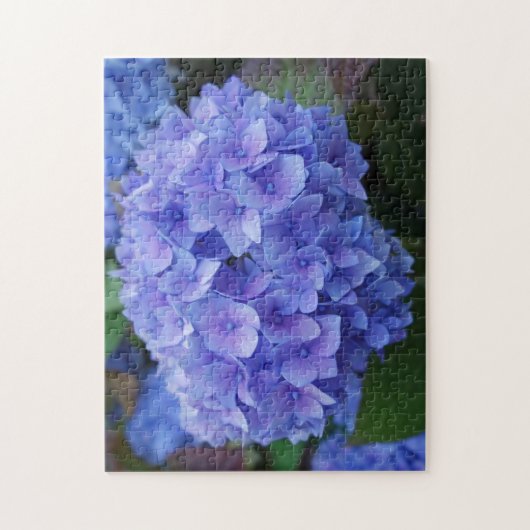 Blue Hydrangea Legpuzzel (Verticaal)