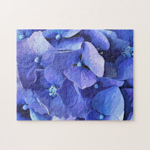 BLUE HYDRANGEA LEGPUZZEL