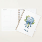 Blue Hydrangea Maid of Honor Voorstel Planner (Display)