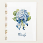 Blue Hydrangea Maid of Honor Voorstel Planner (Voorkant)