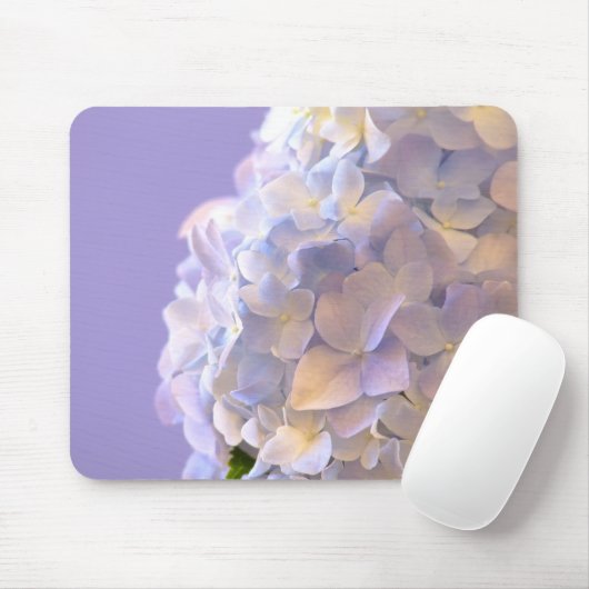  Blue Hydrangea Mousepad Muismat (Met muis)