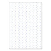 Blue Hydrangea Nom Modèle Cartes de Place (Dos)