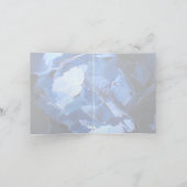Blue Hydrangea - Note Card Kaart (Binnen)