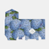 Blue Hydrangea Party Favor Box Bedankdoosjes (Uitgevouwen)