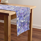Blue Hydrangea Pattern Table Runner Medium Tafelloper (Voorbeeld)