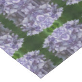 Blue Hydrangea Petals Abstracte Floral Tafelkleed (Gekanteld)