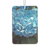 Blue Hydrangea Portret Rectangle Air Freshener Luchtverfrisser (Achterkant)