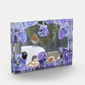 Blue Hydrangea Puzzle Piece Photo Block Fotoblokken (Links)