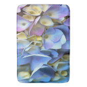 Blue Hydrangea Shrub Artistic Bossom Badmat (Voorkant Verticaal)