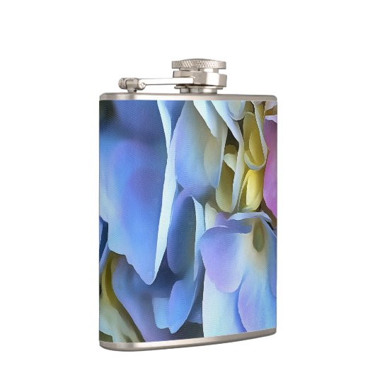 Blue Hydrangea Shrub Artistic Bossom Heupfles (Rechts)