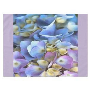 Blue Hydrangea Shrub Artistic Bossom Tafelkleed