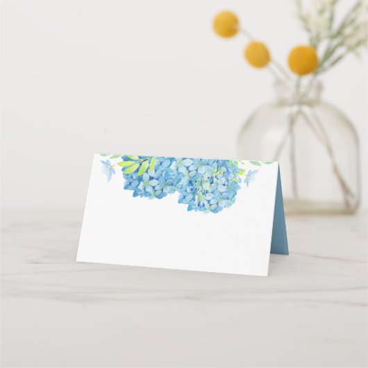 Blue Hydrangea Sophisticated Wedding (Achterkant)