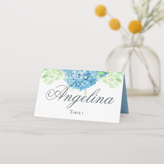 Blue Hydrangea Sophisticated Wedding (Voorkant)