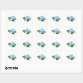 Blue Hydrangea Sticker (Vel)