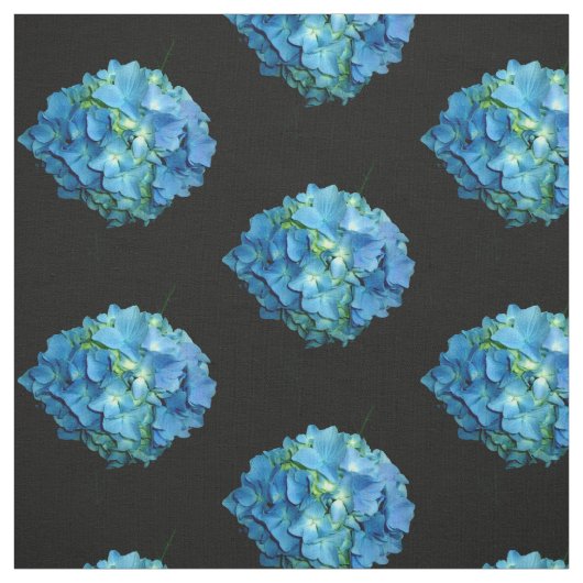 Blue Hydrangea Stof (Swatch)
