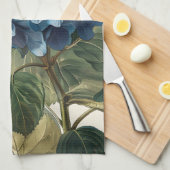 Blue Hydrangea Theedoek (Quarter Fold)