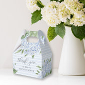 Blue Hydrangea Waterverf Blooms Custom Bedankdoosjes
