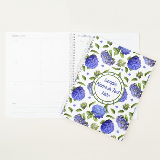 Blue Hydrangeas (Devant avec enveloppe)