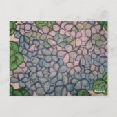 Blue Hydrangeas 1 Briefkaart (Achterkant)