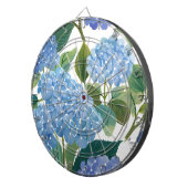 Blue Hydrangeas | Beautiful Floral Bush Dartbord (Voorkant Rechts)