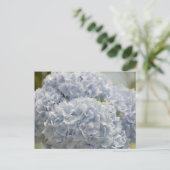 Blue Hydrangeas Briefkaart (Staand voorkant)