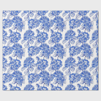 Blue Hydrangeas Collectie cadeauverpakking Cadeaupapier