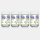 Blue Hydrangeas Floral Botanal Art (Dos)