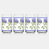 Blue Hydrangeas Floral Botanal Art (Dos)