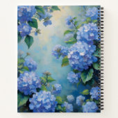 Blue Hydrangeas Floral Spiral-bound Journal Spring (Dos)