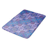 Blue Hydrangeas Flowers Foam Bath Mat Home Decor (Gekanteld)