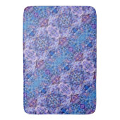 Blue Hydrangeas Flowers Foam Bath Mat Home Decor (Voorkant Verticaal)