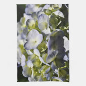 Blue Hydrangeas Flowers Theedoek (Verticaal)