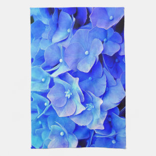 Blue Hydrangeas Kitchen Towel Theedoek