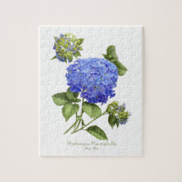 Blue Hydrangeas Legpuzzel