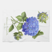 Blue Hydrangeas Theedoek (Horizontaal)