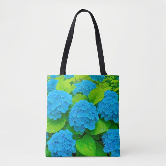 Blue Hydrangeas Tote Bag (Devant)