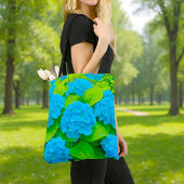 Blue Hydrangeas Tote Bag