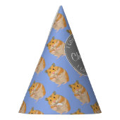 Blue I hou van Hamsters Hamster Pattern Feesthoedjes (Links)