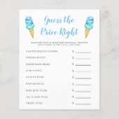 Blue Ice Cream denk dat het prijsspel goed is (Voorkant)