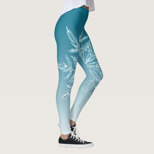 Blue Ice Crystal Leggings (Rechts)